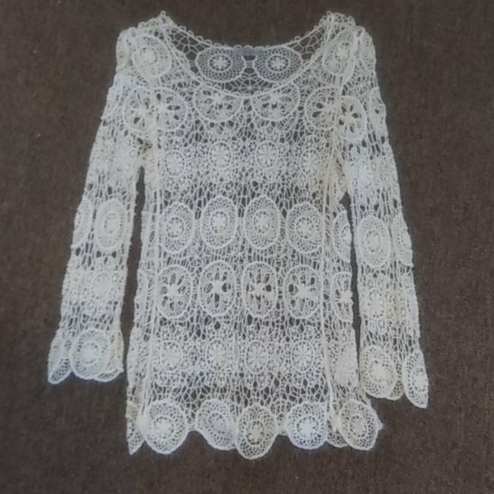Issi vintage small over shirt swim covering